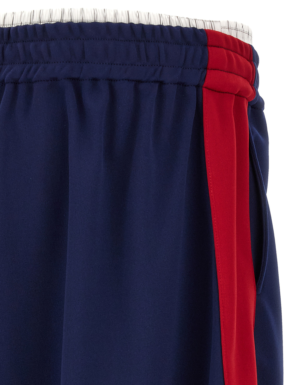 WILLY CHAVARRIA Blaue Bermuda-Shorts aus Polyester