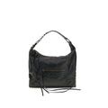 Balenciaga Schwarze Lammleder Schultertasche Ovis Aries