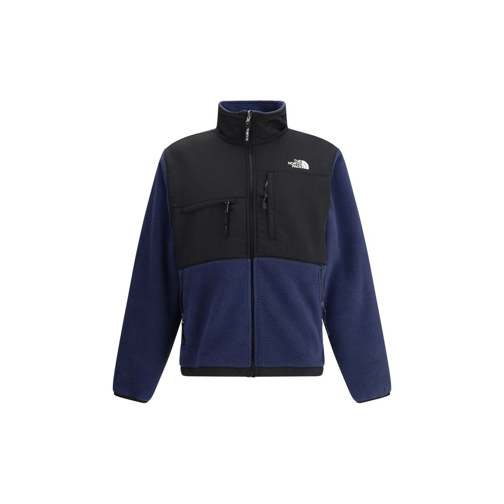 The North Face Blaue Polyester-Jacke in voller Länge