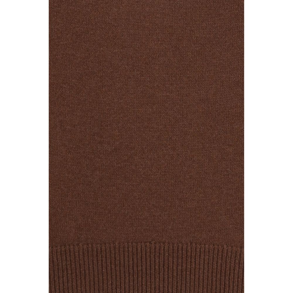 Brunello Cucinelli Brauner Kaschmir-Rollkragenpullover