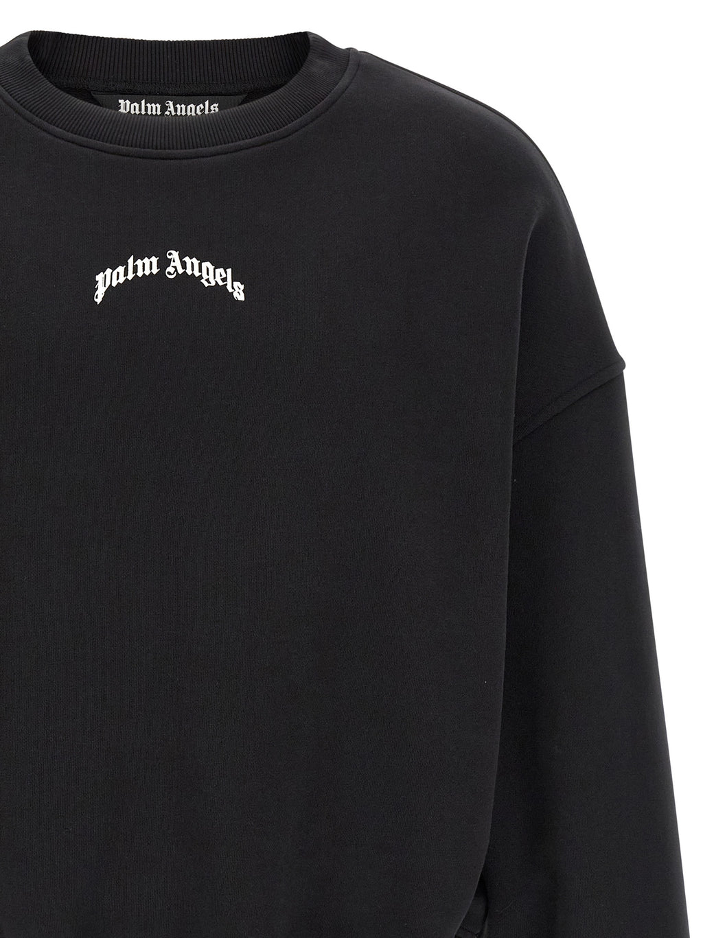 Palm Angels Zweifarbiger Baumwollpullover