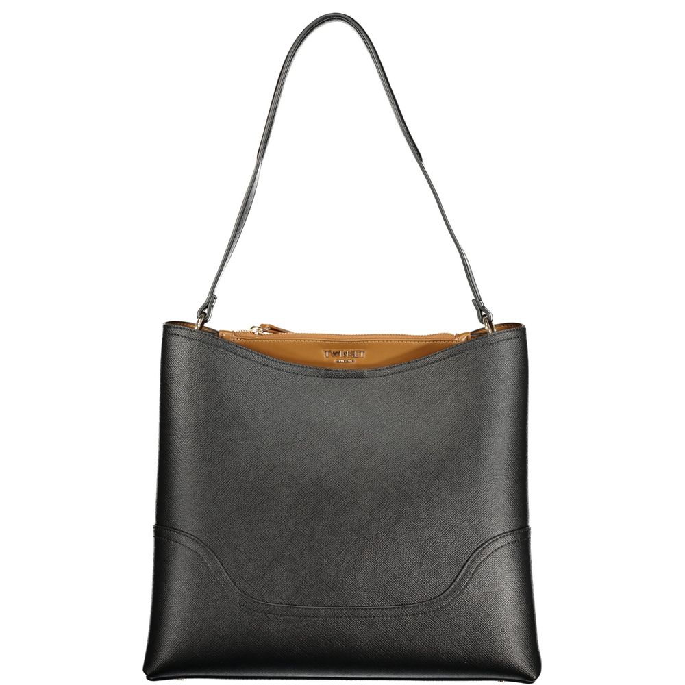 Twinset Schwarze Damen-Tasche aus Polyurethan