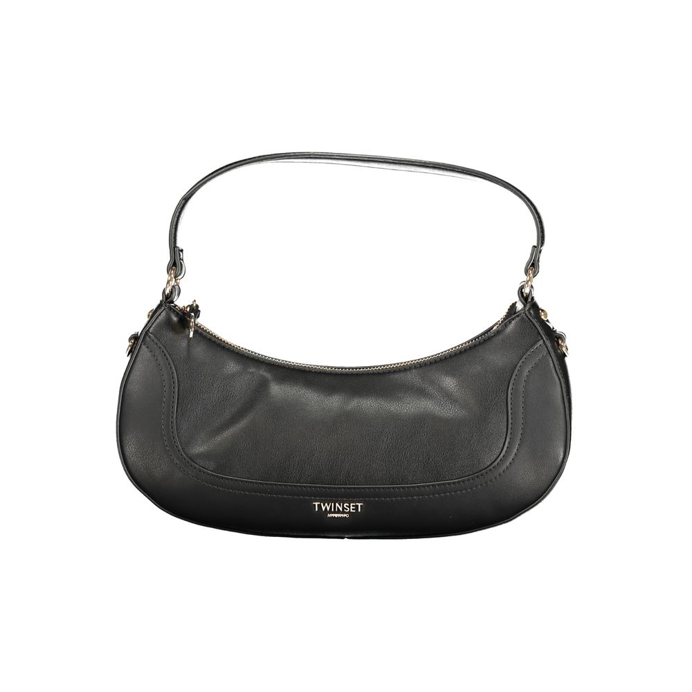 Twinset Schwarze Damen-Tasche aus Polyurethan