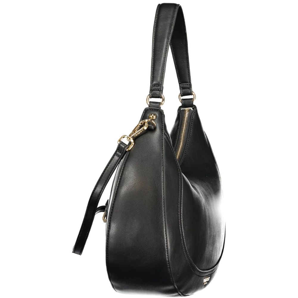 Twinset Schwarze Polyethylen-Handtasche