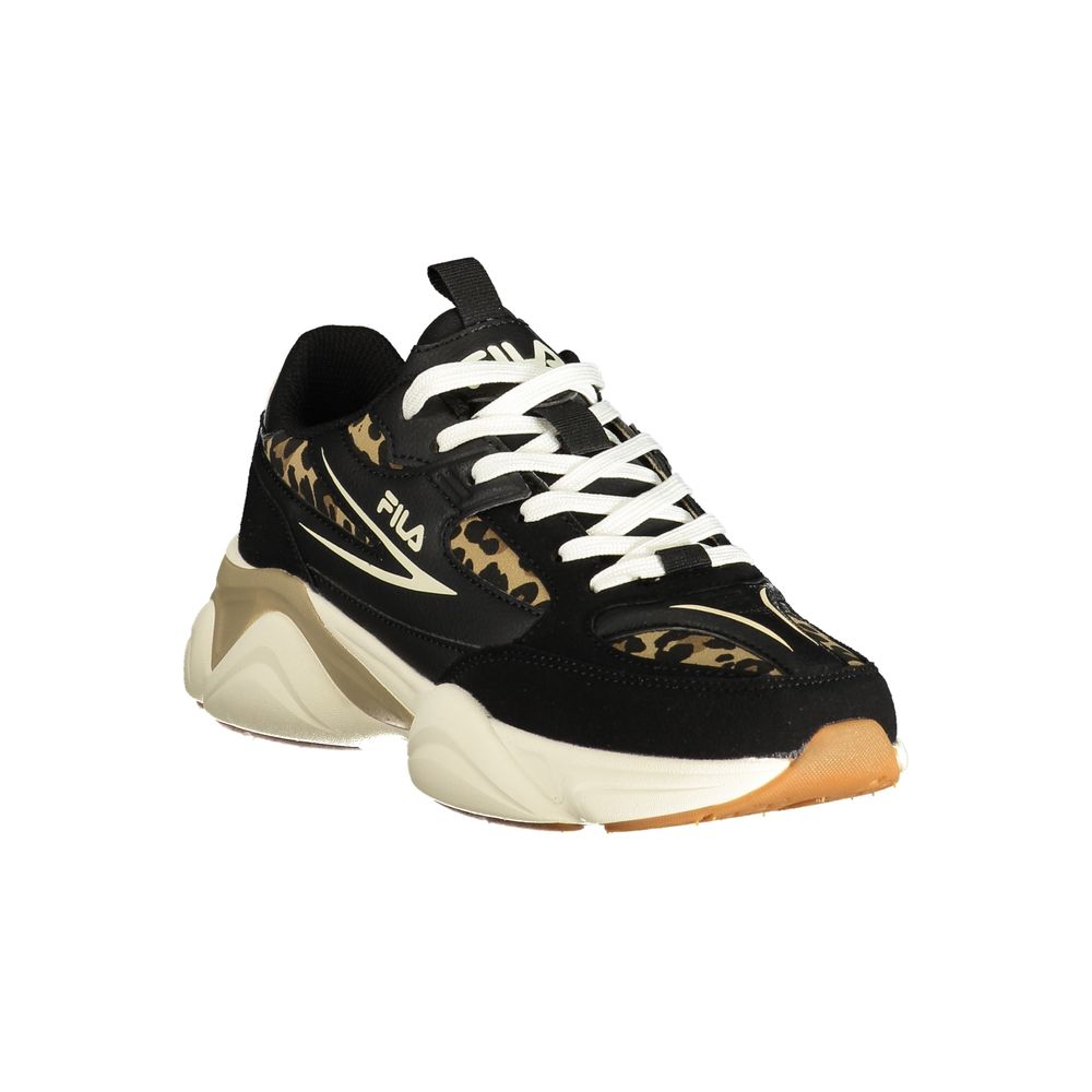 Fila Schwarzer Polyester-Sneaker