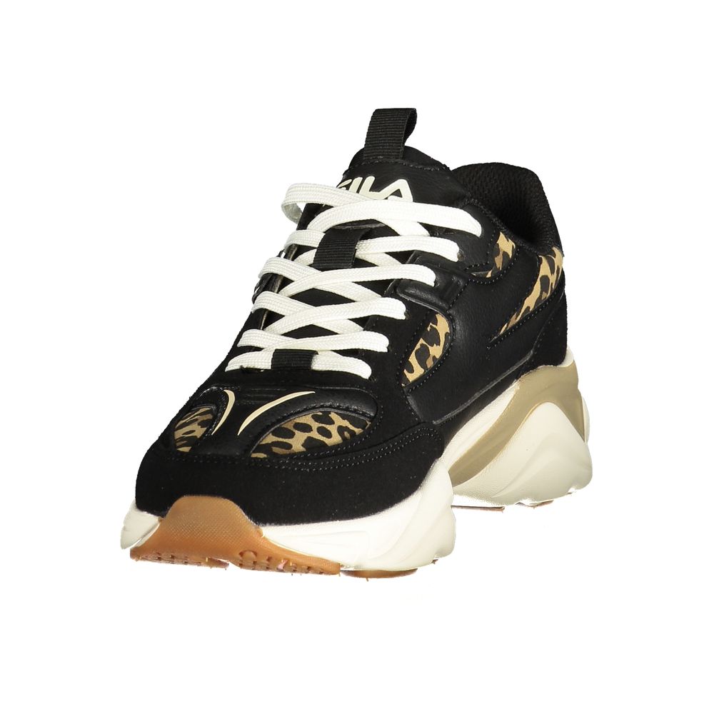 Fila Schwarzer Polyester-Sneaker