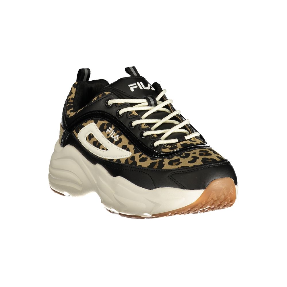 Fila Schwarzer Damen-Sneaker aus Polyester