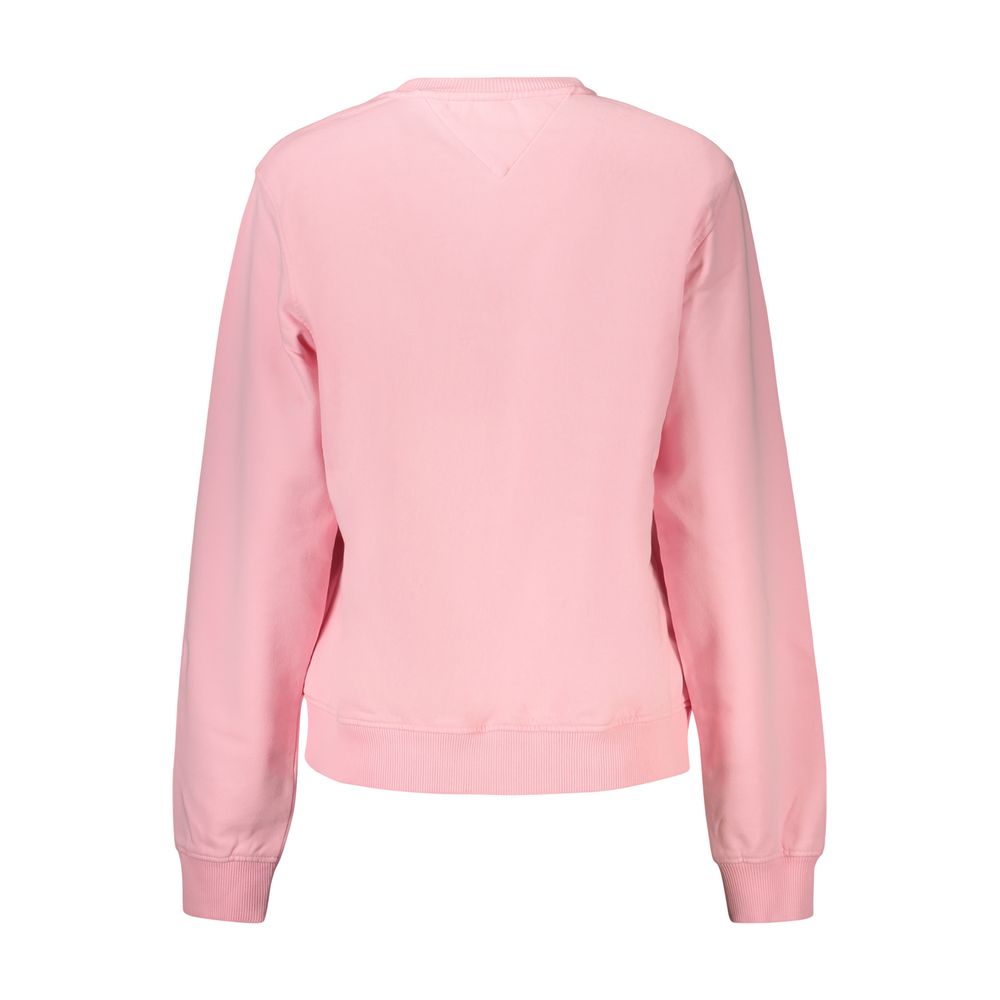 Tommy Hilfiger Pink Cotton Sweatshirt