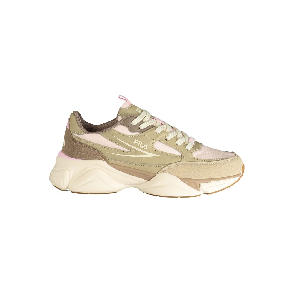 Fila Damen-Sneaker aus beigem Polyurethan