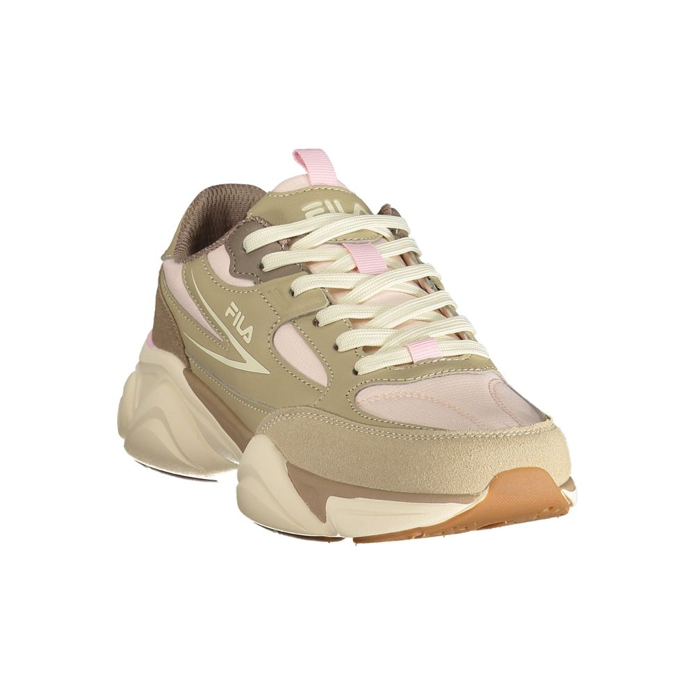 Fila Damen-Sneaker aus beigem Polyurethan