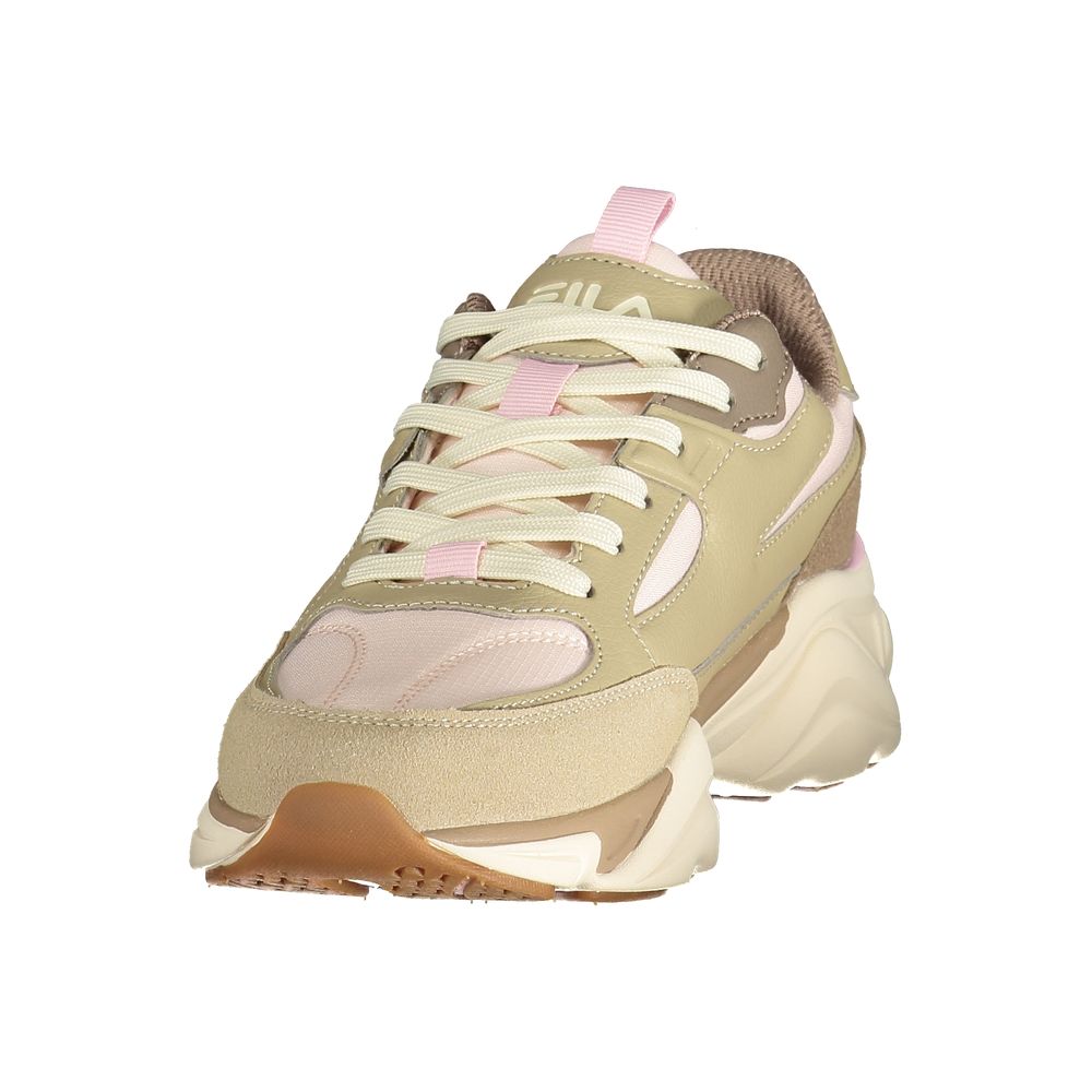 Fila Damen-Sneaker aus beigem Polyurethan