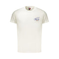 Tommy Hilfiger Weißes Herren-T-Shirt aus Baumwolle