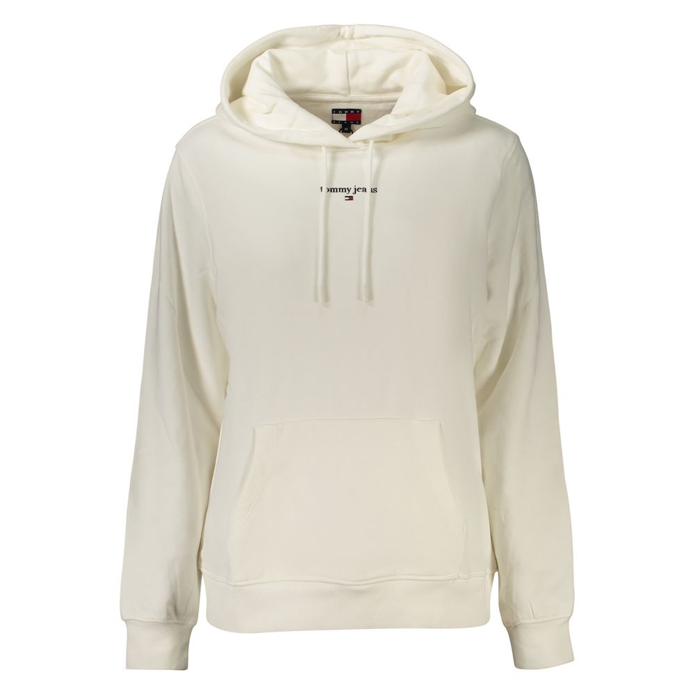 Tommy Hilfiger Weißes Baumwoll-Sweatshirt für Damen
