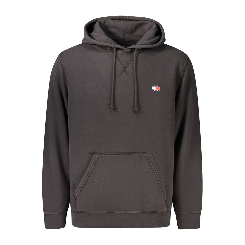 Tommy Hilfiger Schwarzer Baumwoll-Sweatshirt