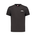 Tommy Hilfiger Schwarzes Baumwoll-T-Shirt für Herren
