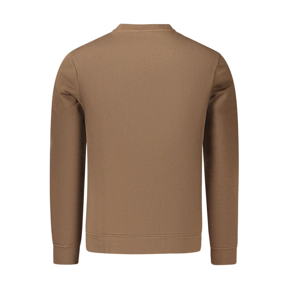 Napapijri Braunes Baumwoll-Sweatshirt für Herren