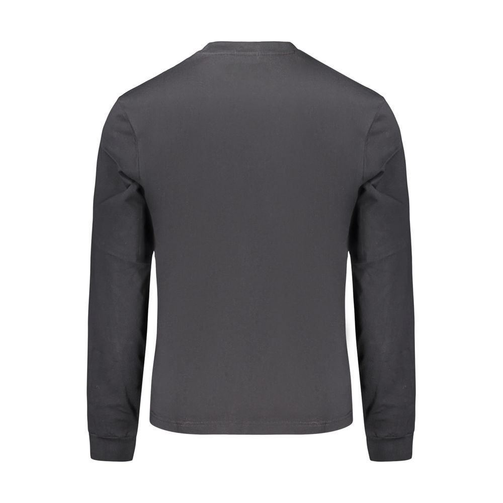 Napapijri Schwarzes Baumwoll-T-Shirt für Herren