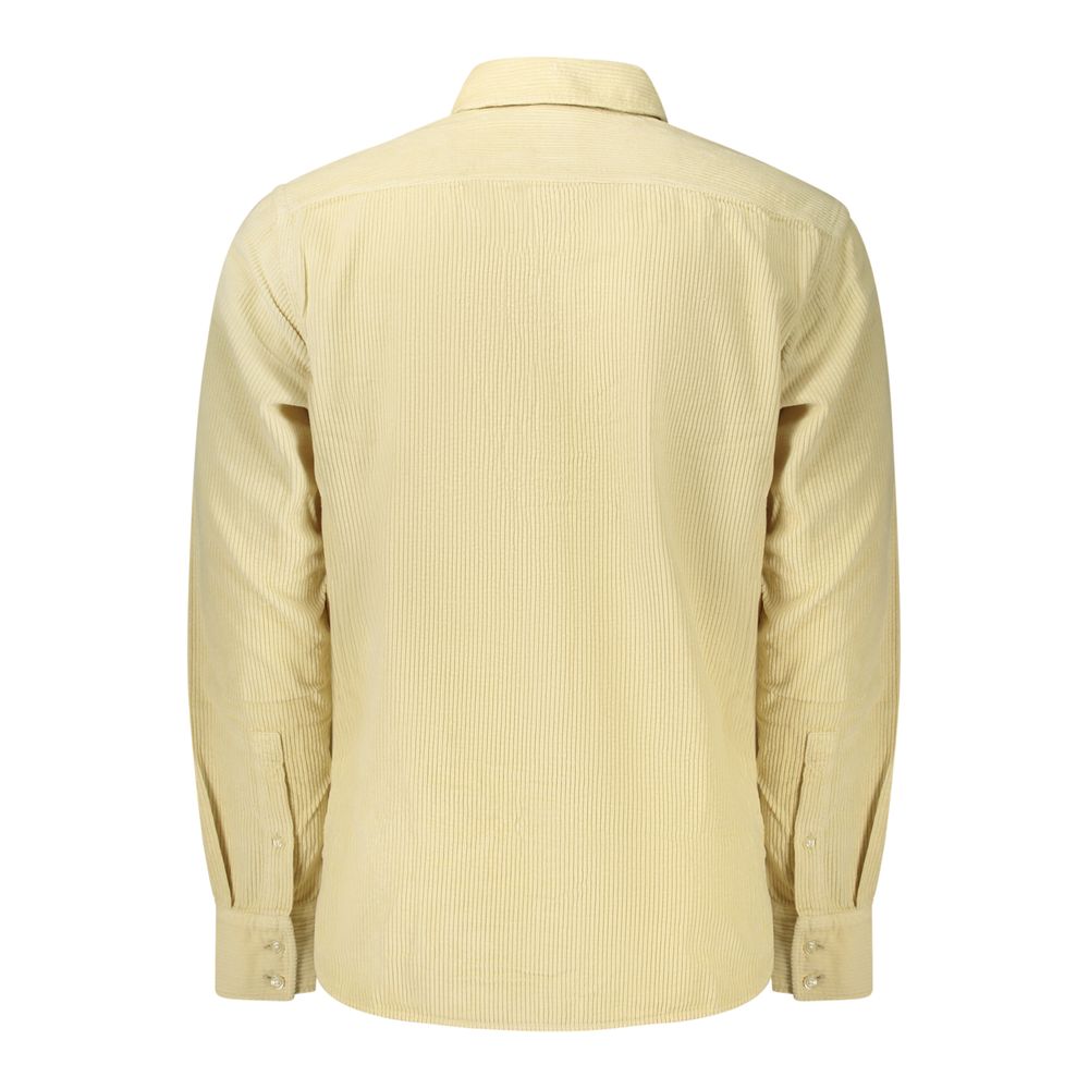 Hugo Boss Beige Baumwollhemd für Herren