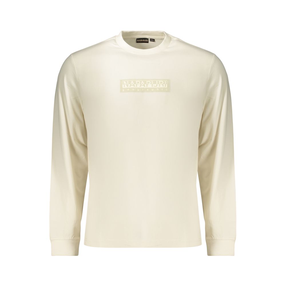 Napapijri Bianco Baumwoll-T-Shirt für Herren