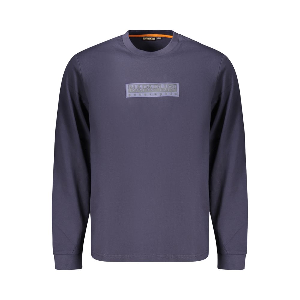 Napapijri Blaues Baumwoll-T-Shirt