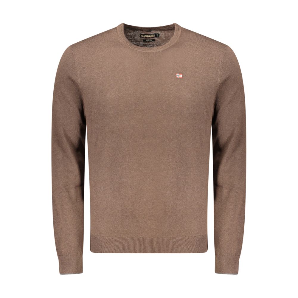 Napapijri Brauner Wollpullover