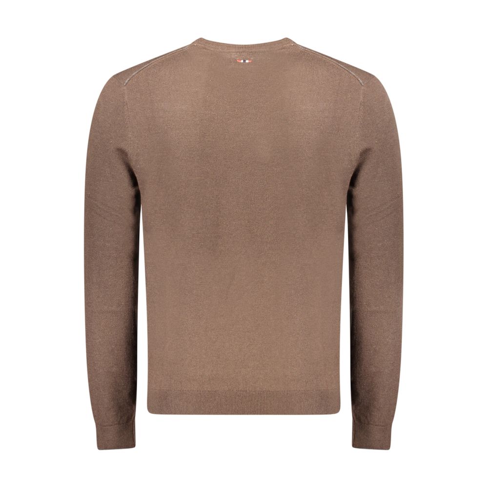 Napapijri Brauner Wollpullover