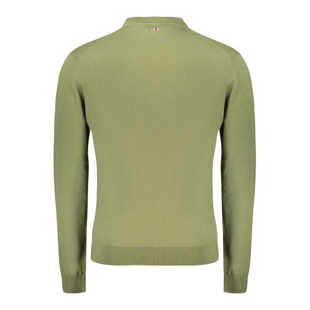 Napapijri Grüner Baumwoll-Sweatshirt