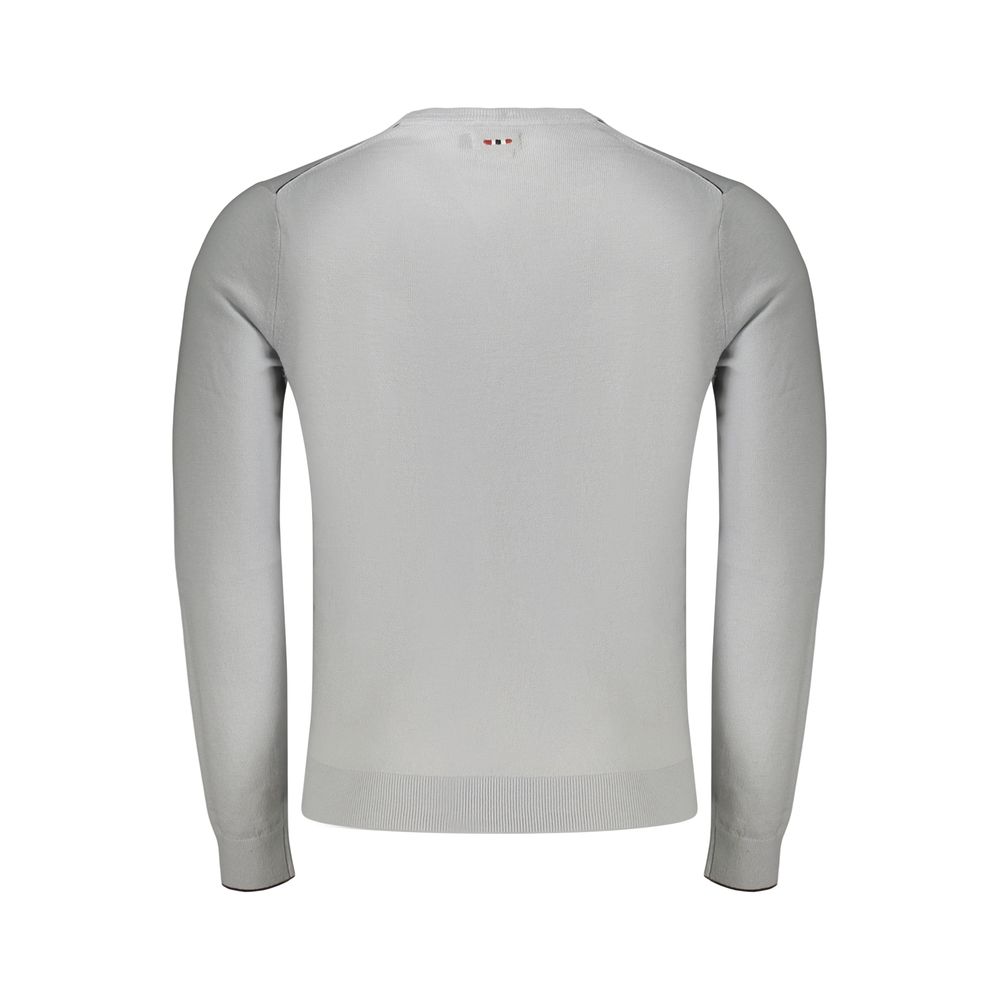 Napapijri Grauer Wollpullover