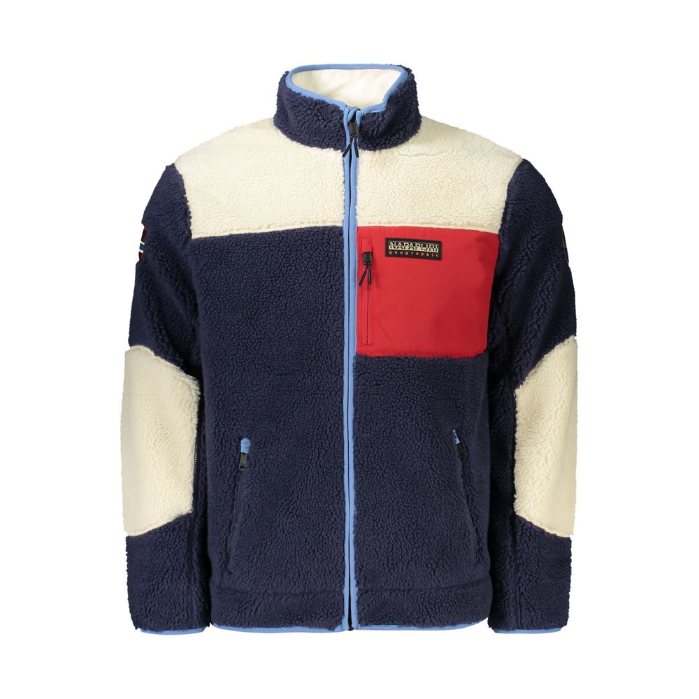 Napapijri Blauer Mantel aus Polyamid