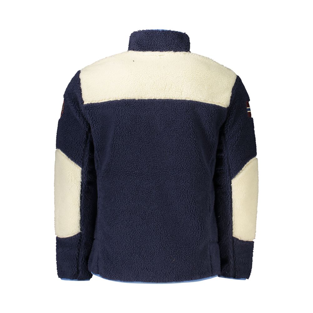 Napapijri Blauer Mantel aus Polyamid