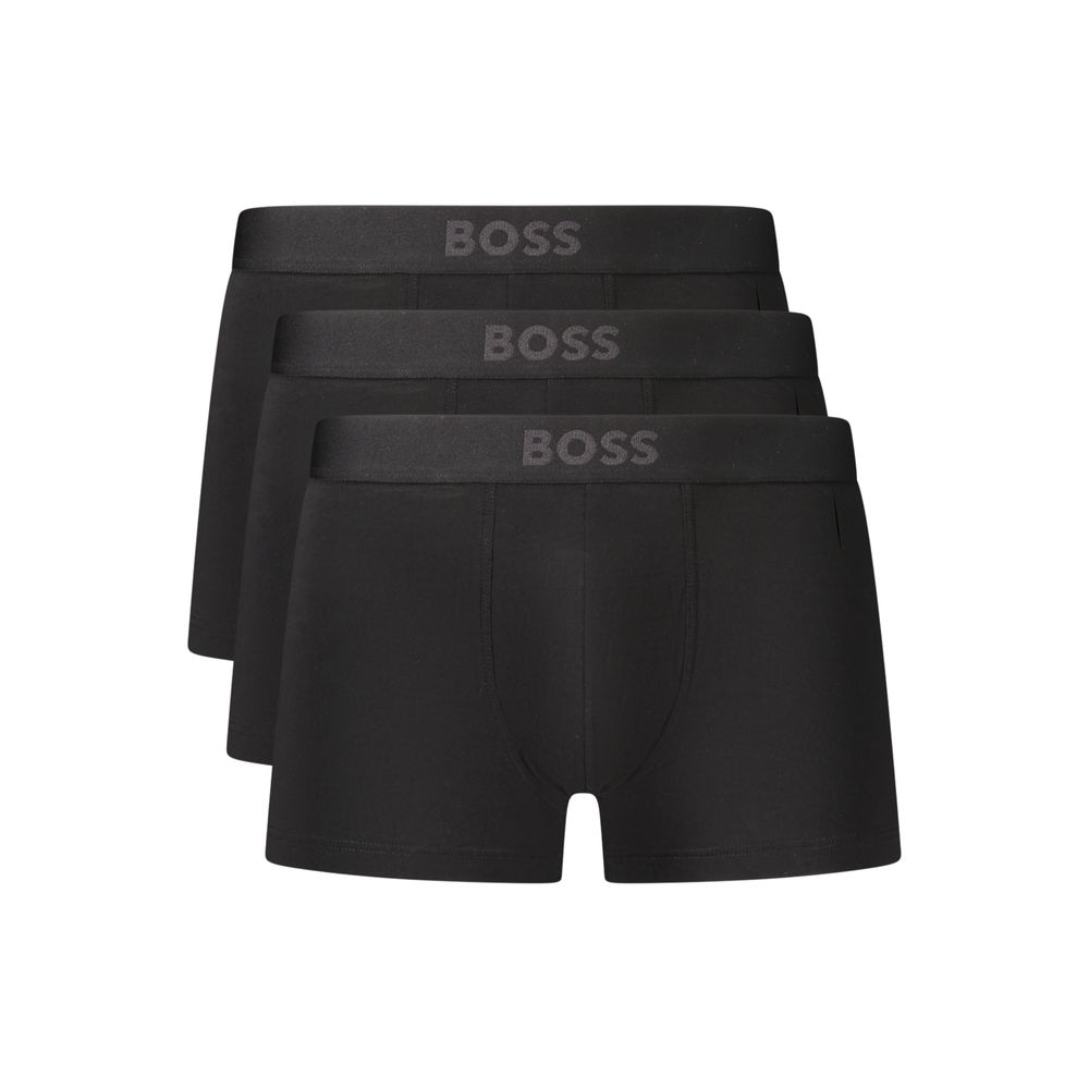 Hugo Boss Schwarze Baumwollboxershorts