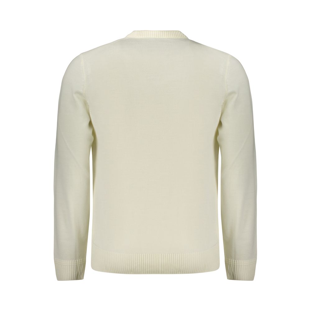 Hugo Boss Weißer Wollpullover