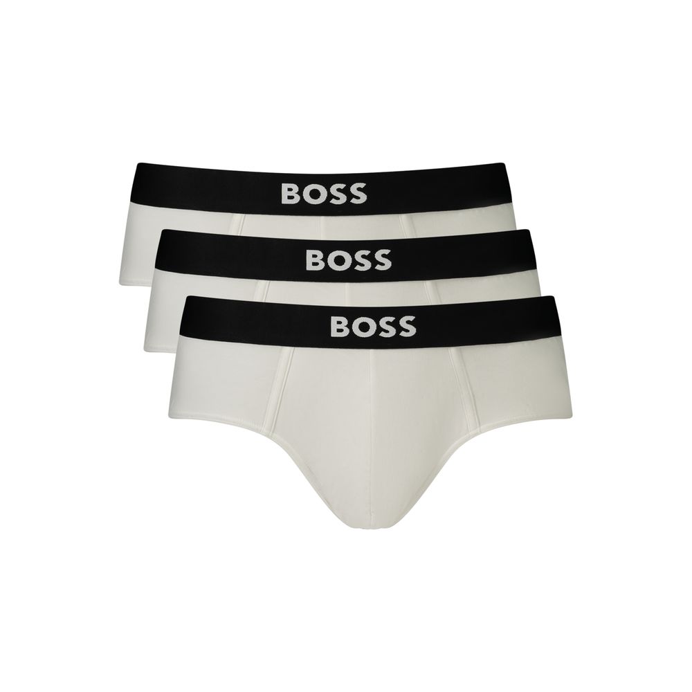Hugo Boss Weiße Baumwoll-Slips