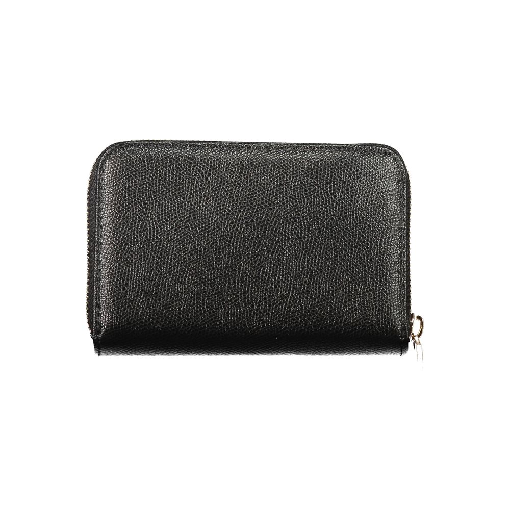 Guess Jeans Schwarzes Portemonnaie aus Polyethylen