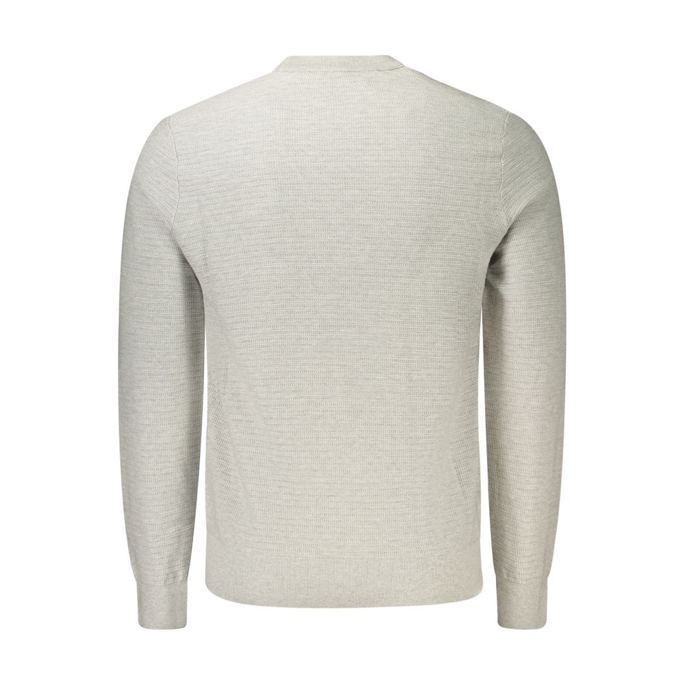 Hugo Boss Grauer Baumwollpullover