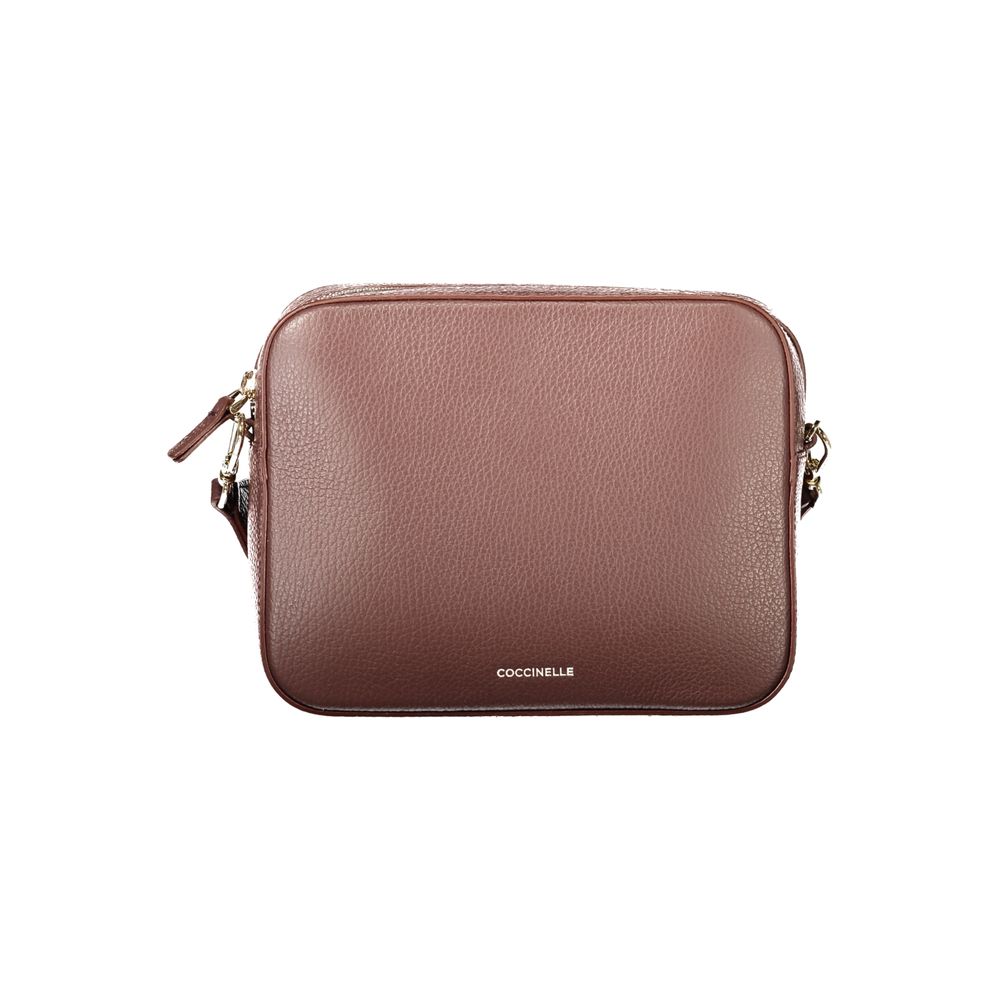 Coccinelle Braune Lederhandtasche