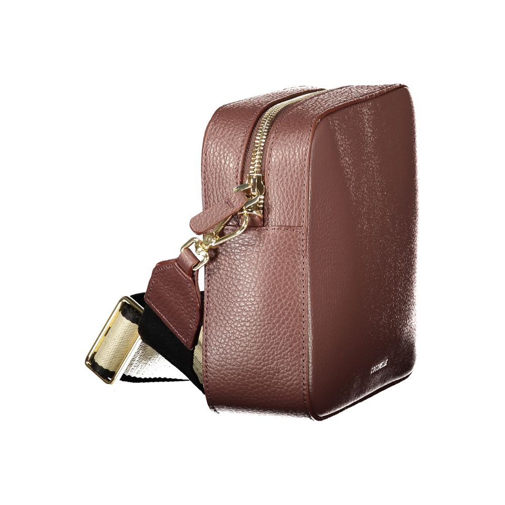 Coccinelle Braune Lederhandtasche