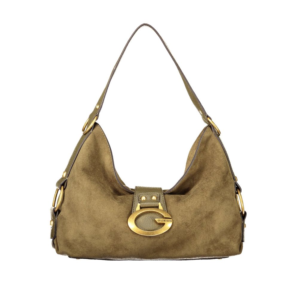 Guess Jeans Grüne Polyethylen-Handtasche