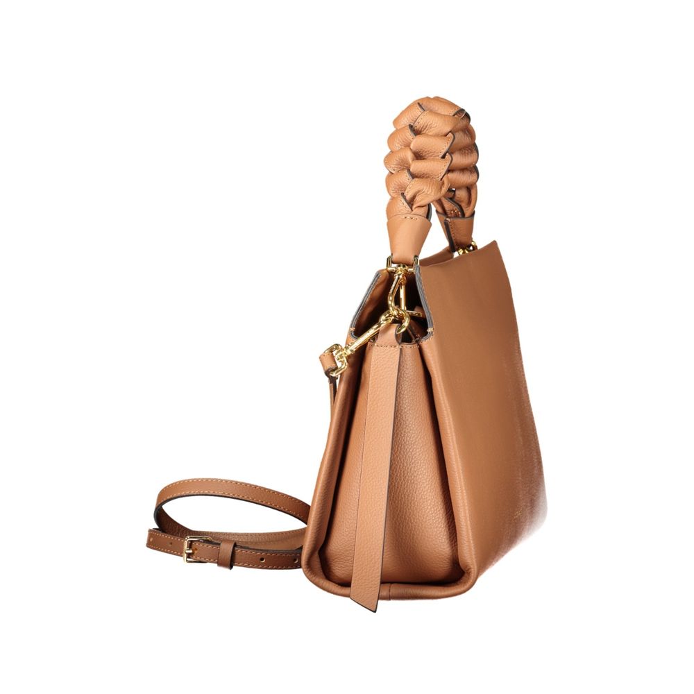 Coccinelle Braune Lederhandtasche