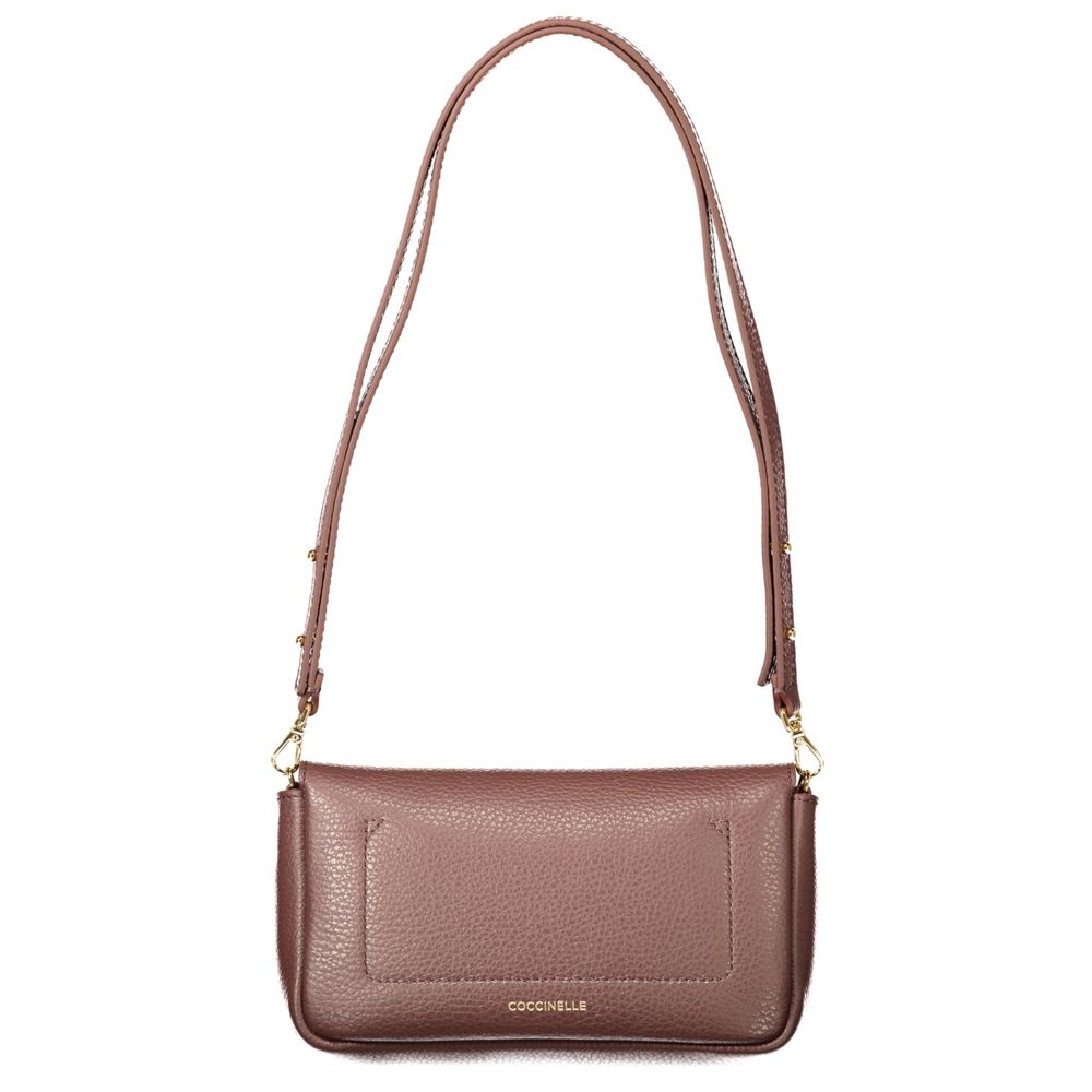 Coccinelle Braune Lederhandtasche
