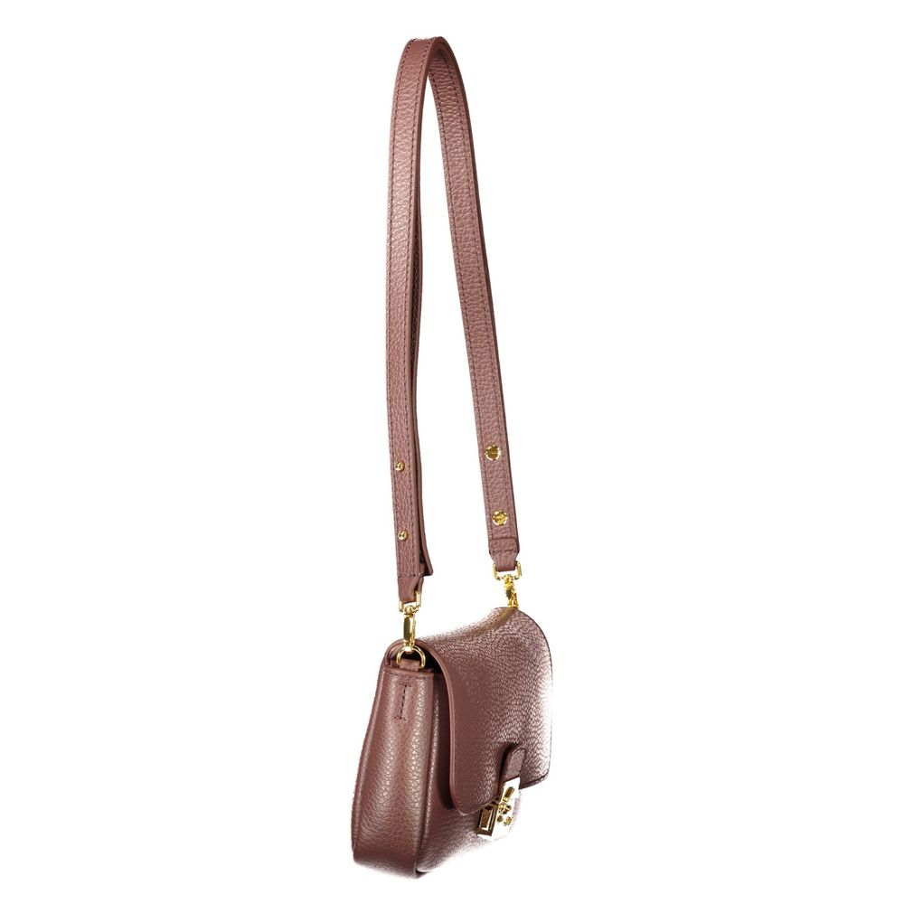 Coccinelle Braune Lederhandtasche
