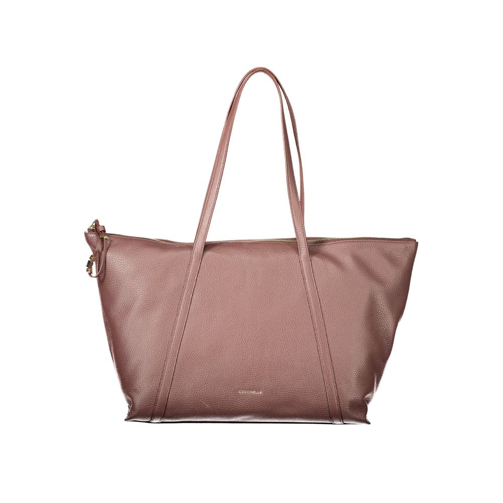Coccinelle Braune Lederhandtasche