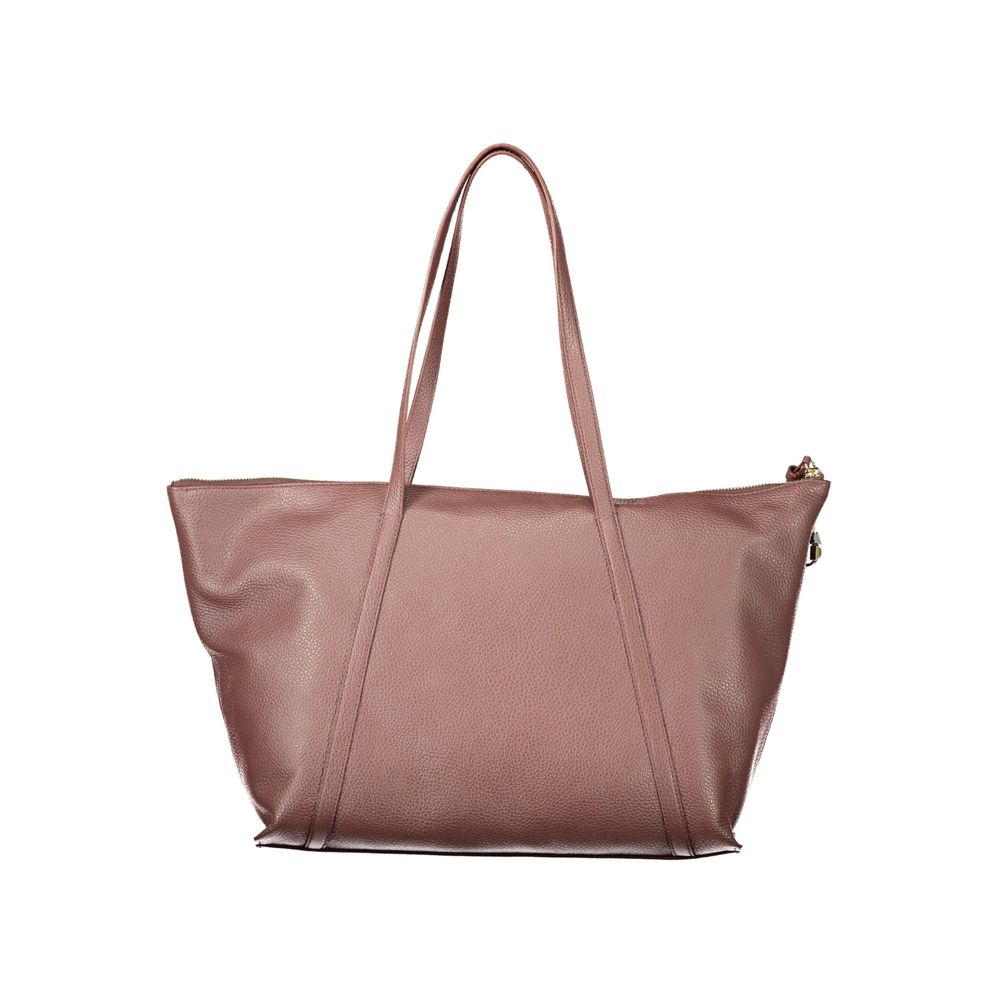 Coccinelle Braune Lederhandtasche
