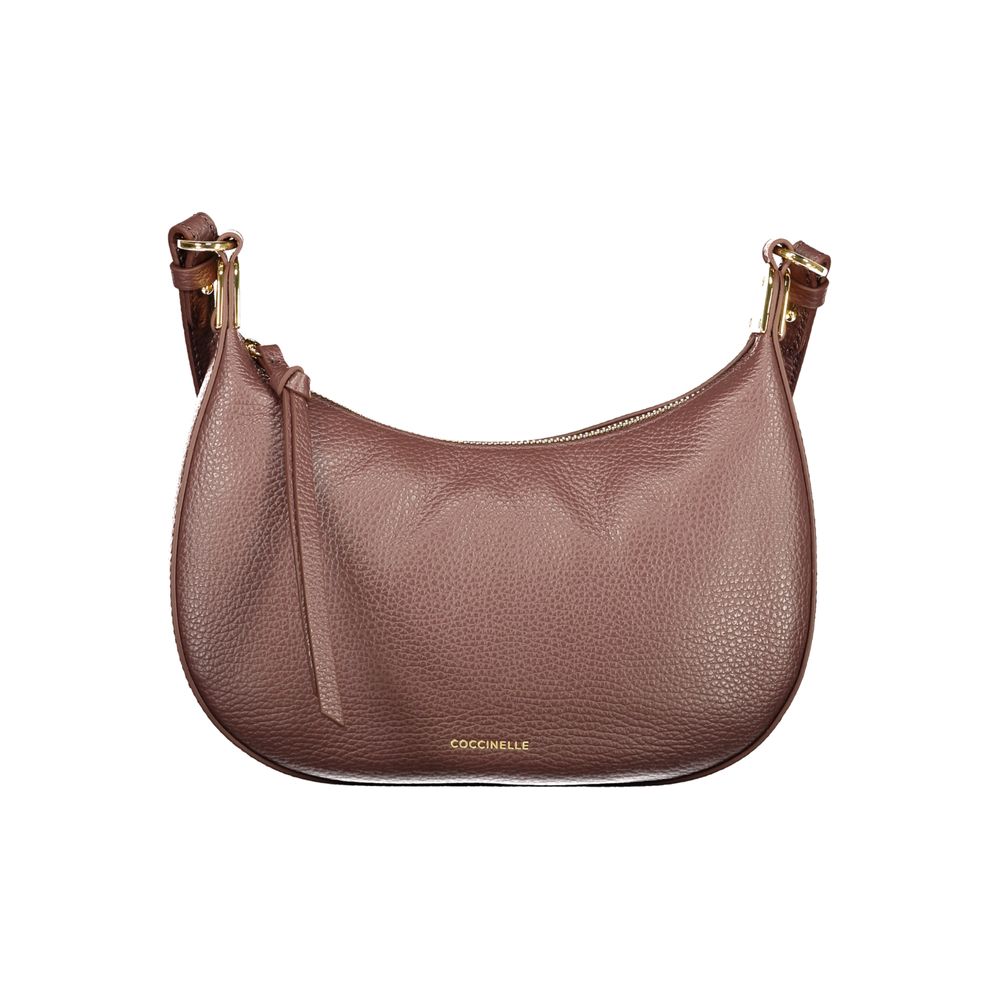 Coccinelle Braune Lederhandtasche