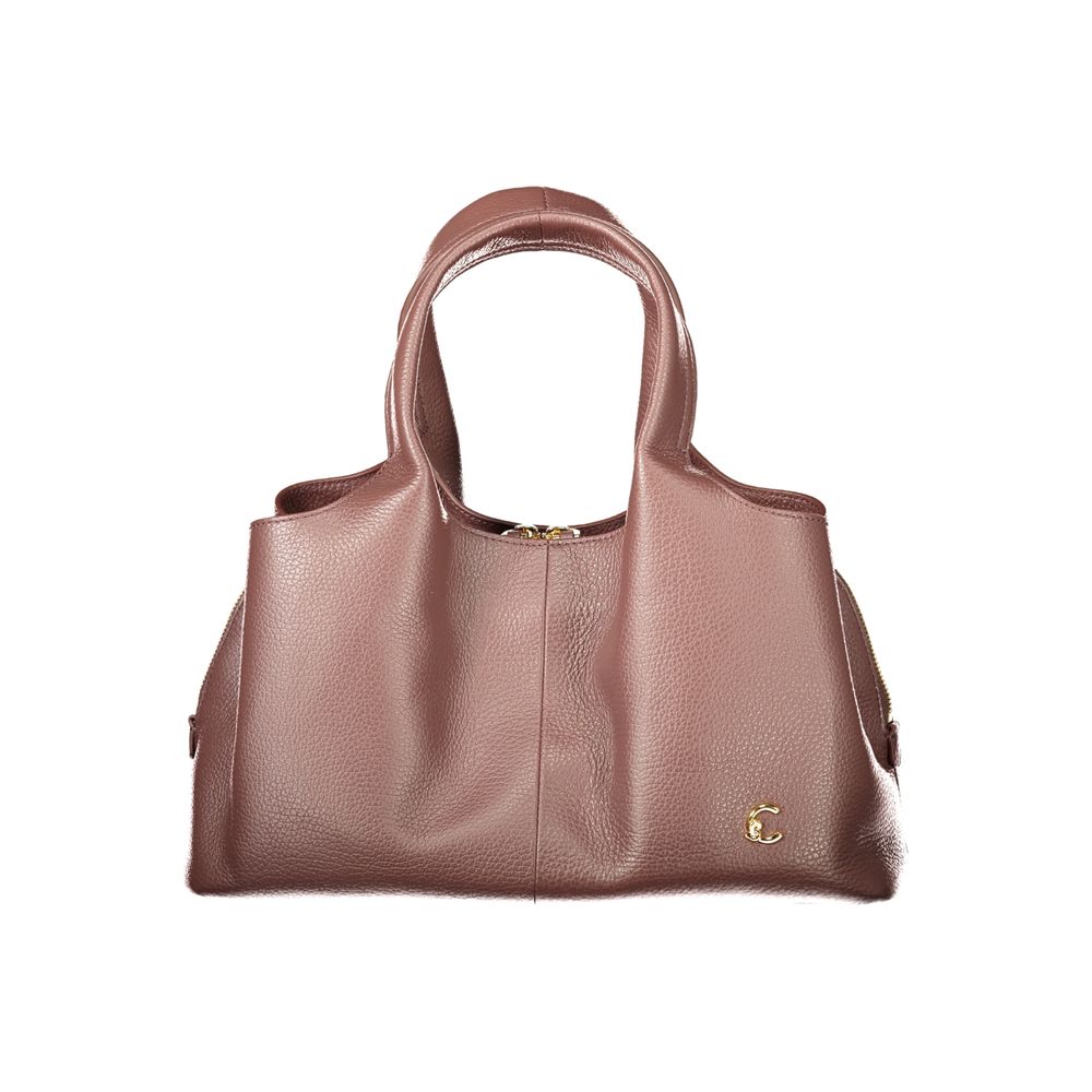 Coccinelle Braune Lederhandtasche