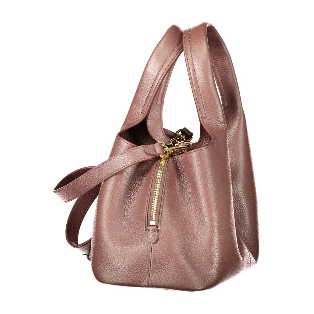 Coccinelle Braune Lederhandtasche