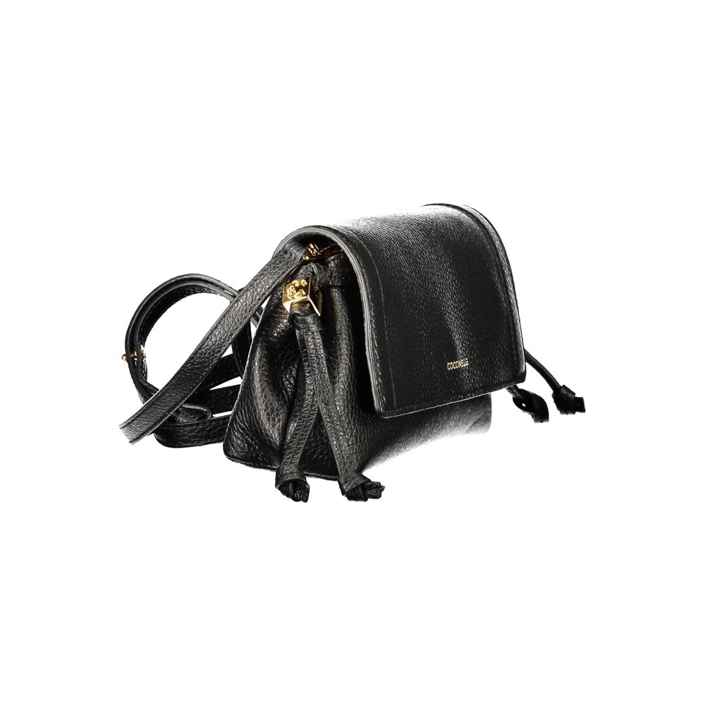 Coccinelle Schwarze Lederhandtasche
