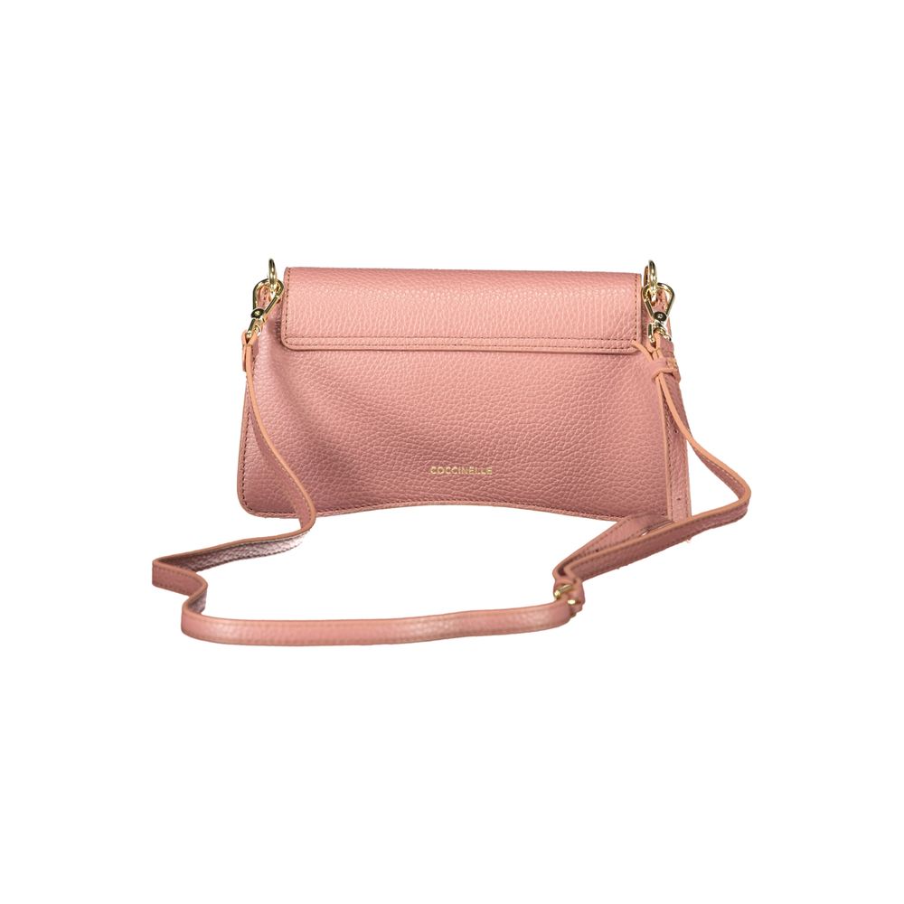Coccinelle Pink Leather Handbag