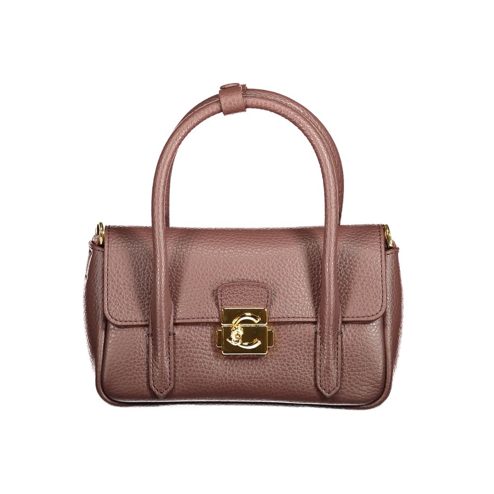 Coccinelle Braune Lederhandtasche