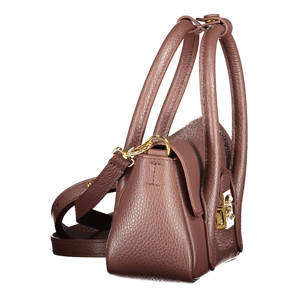 Coccinelle Braune Lederhandtasche